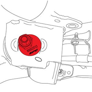 Nissan Rogue Camber/Toe Bolt Adjuster - Rear - SPC Performance - Alignment Toe Adjusting Kit - `14-`20 Nissan Rogue Camber/Toe Bolt Adjuster - Rear - SPC Performance - Alignment Toe Adjusting Kit - `14-`20